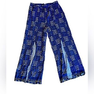 Xhilaration Breezy Blue Wide Leg Pant Size Small